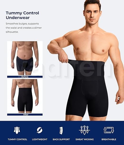 Men's 4 in 1 Tummy Tucker Waist Slimming Shapewear